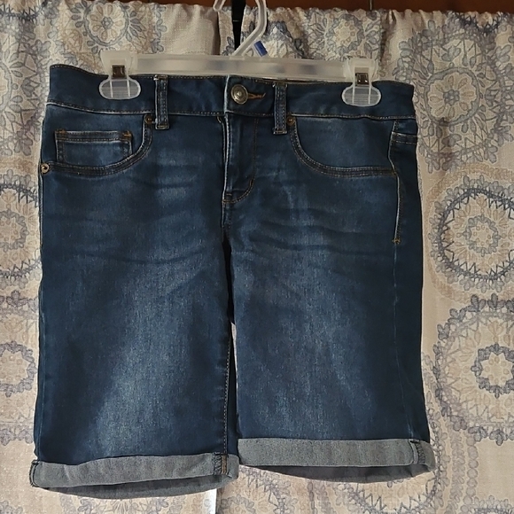 SO Pants - SO Dark Blue Jean Shorts for Women